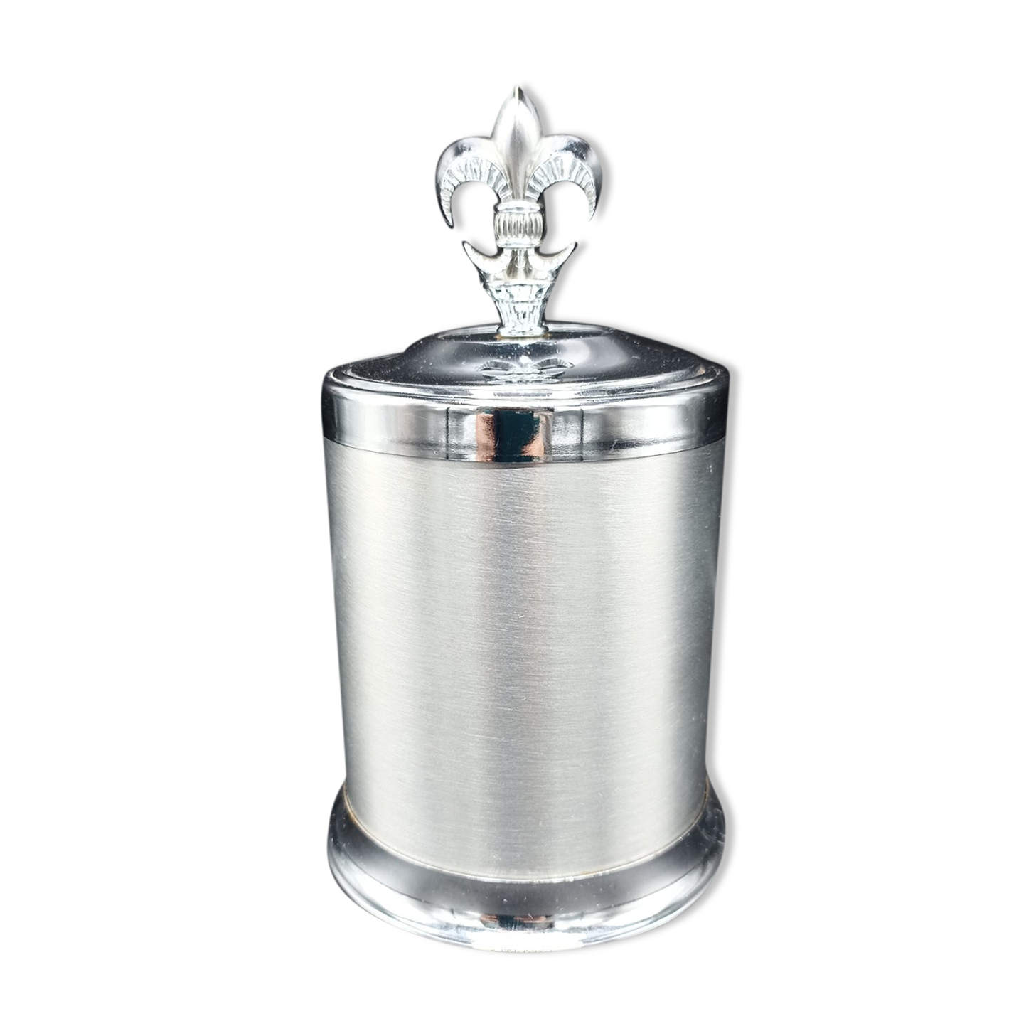 Vintage cigarette dispenser - fleur de lys
