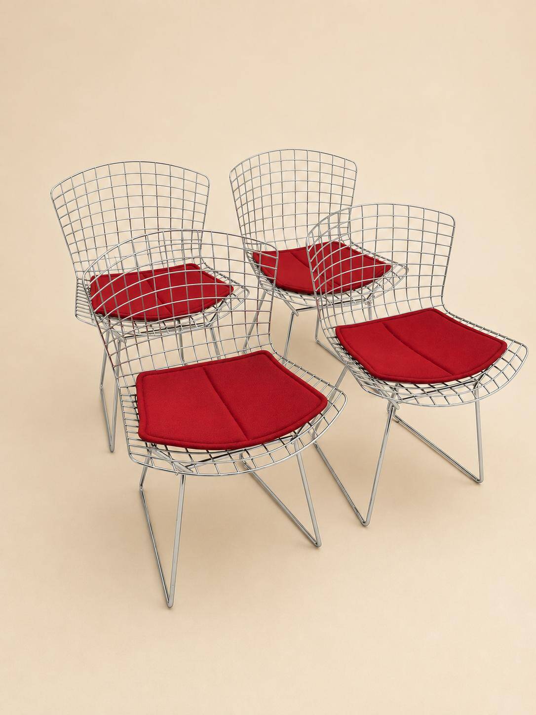 WIRE chairs by HARRY BERTOIA for KNOLL INT.