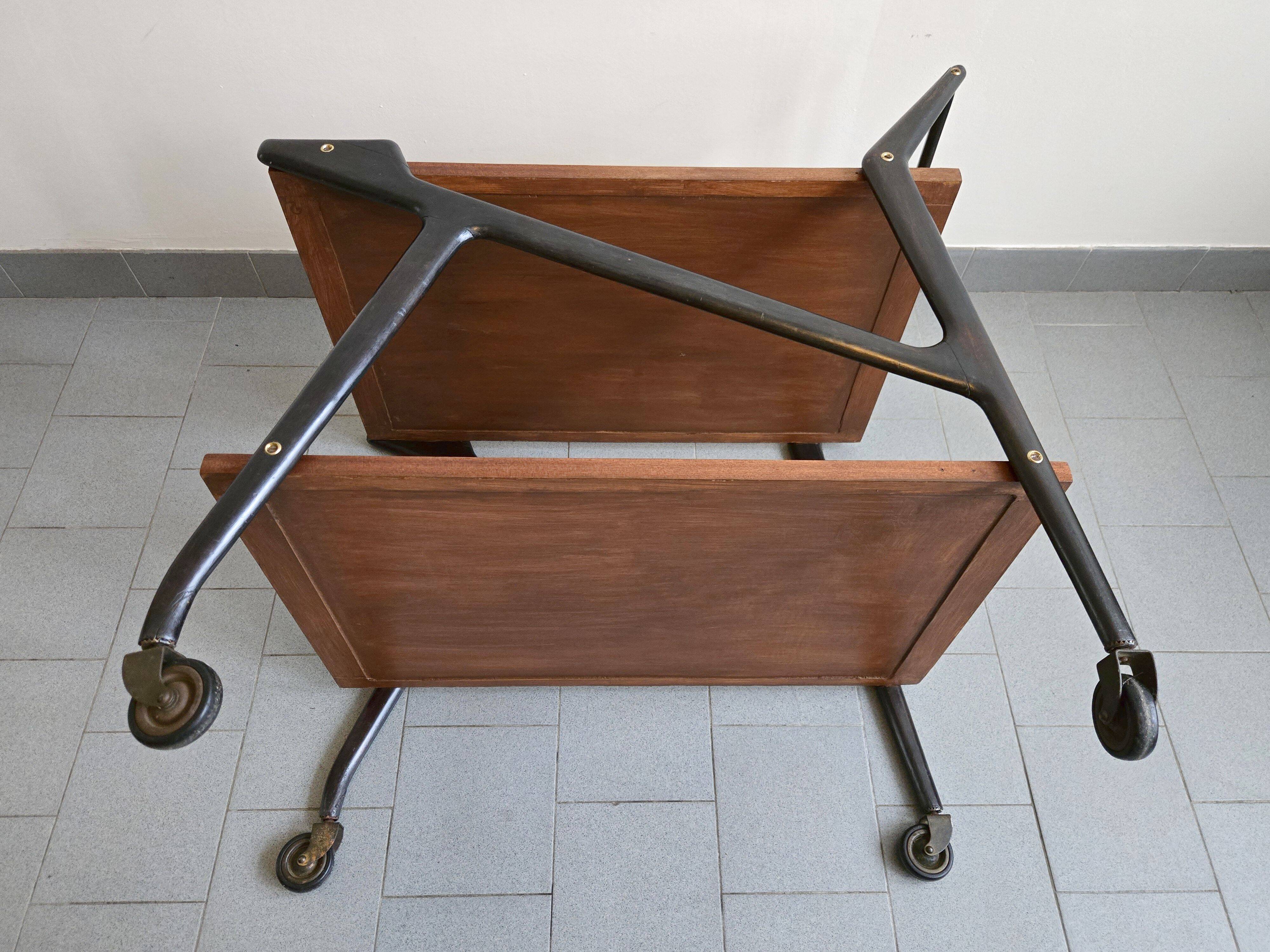 Vintage Italian serving trolley 1950