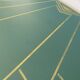 A 1950s desk reimagined in Art Deco style