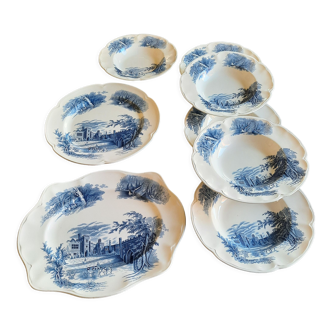 English earthenware set Jonhson Bros Haddon Hall