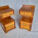 Art Deco bedside tables in pairs