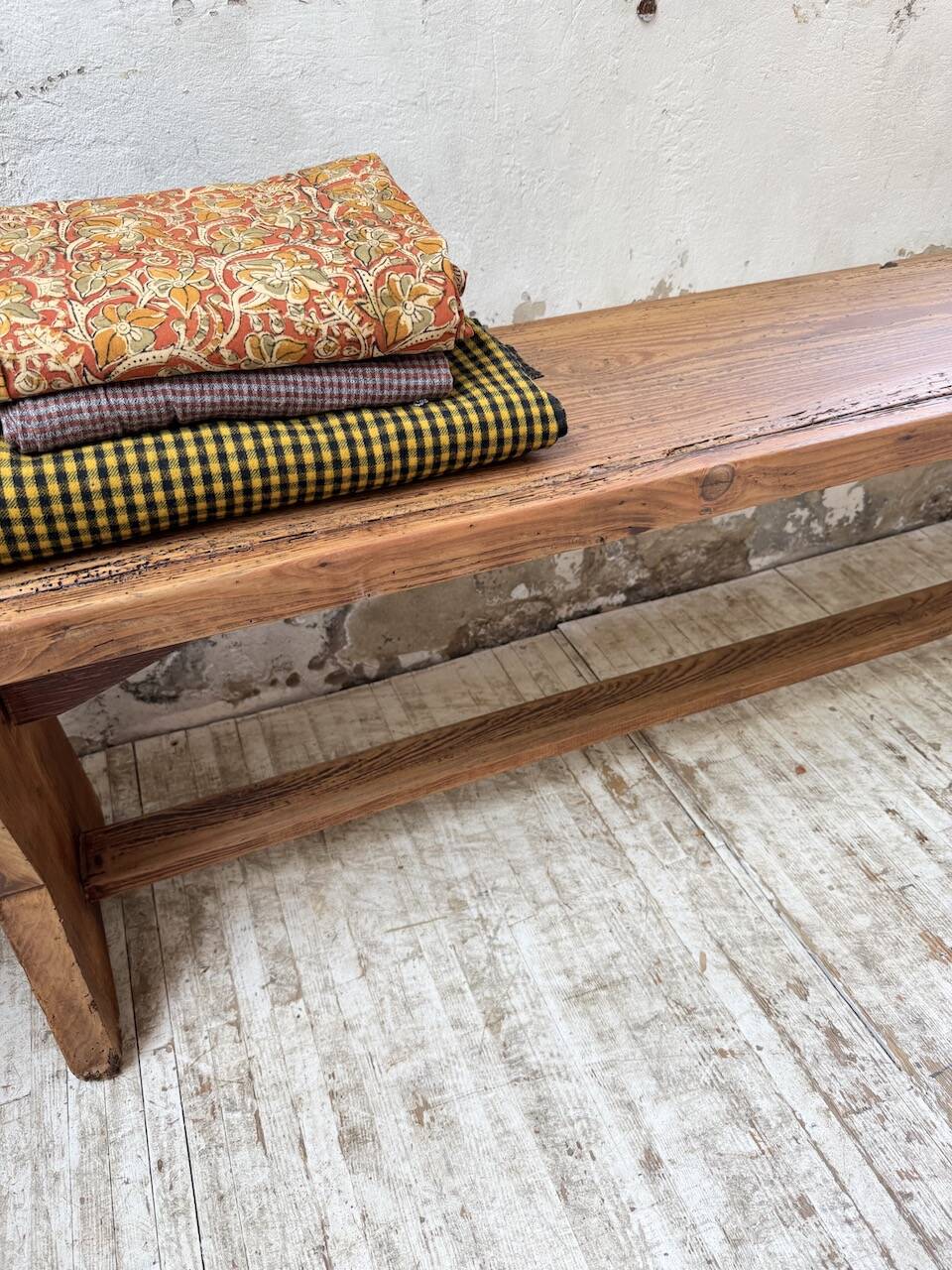 2.5m XL pine farm bench