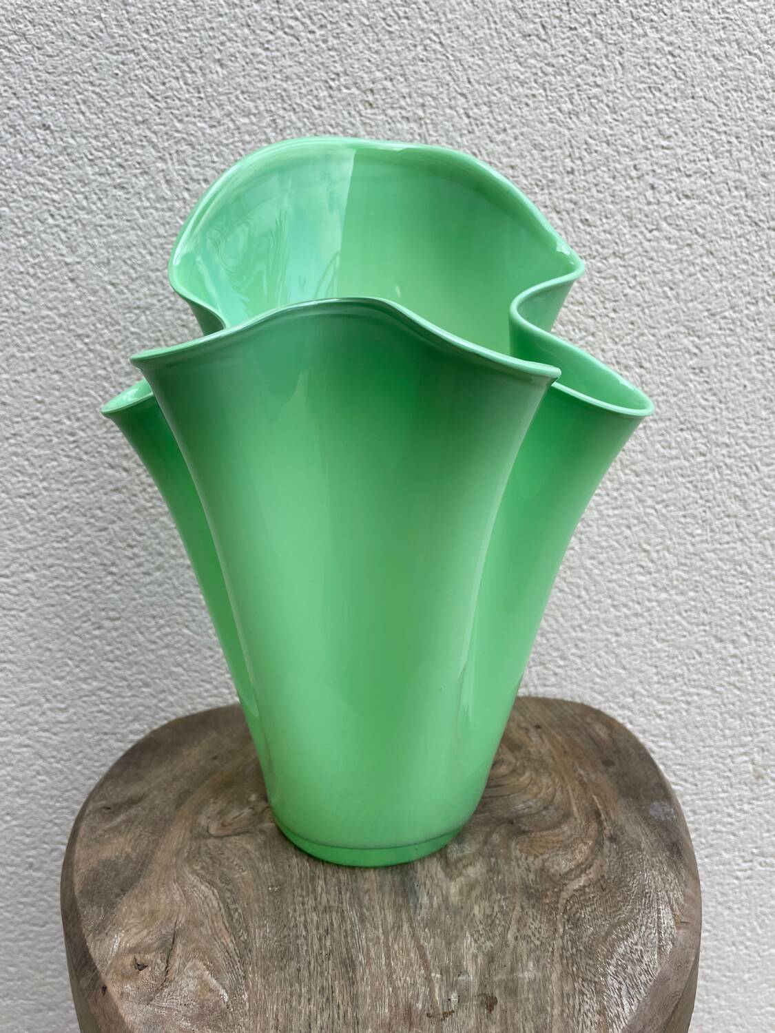 Murano handkerchief vase