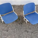 Série de 40 chaises de G. Piretti pour Castelli Anonima Castelli, Italie, années 1970