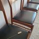 Danish dining chairs by Kai Kristiansen K.S.