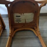 Paire de chaises Baumann