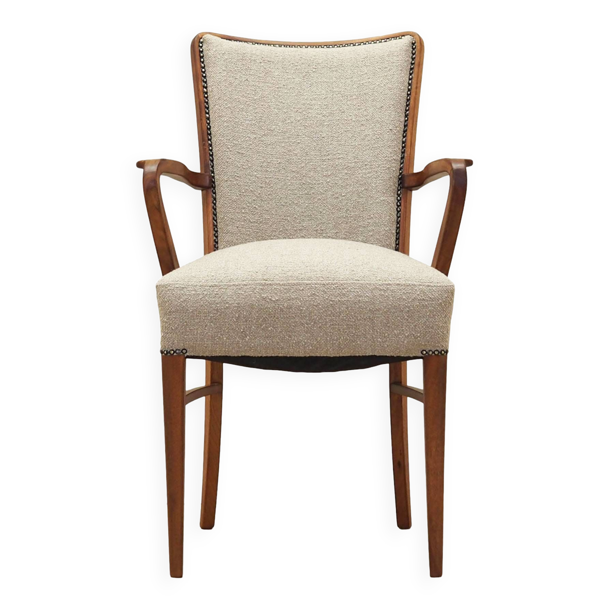 Walnut chair, Danish design, 1970s, production: Denmark