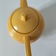 Salins teapot – Memphis design from the 1980s, golden yellow colour.