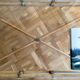 Bamboo and glass coffee table 1970