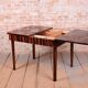 Art Deco Dining Set in Macassar and Leather by Oldřich Liška, Czech, 1920s, Set of 5