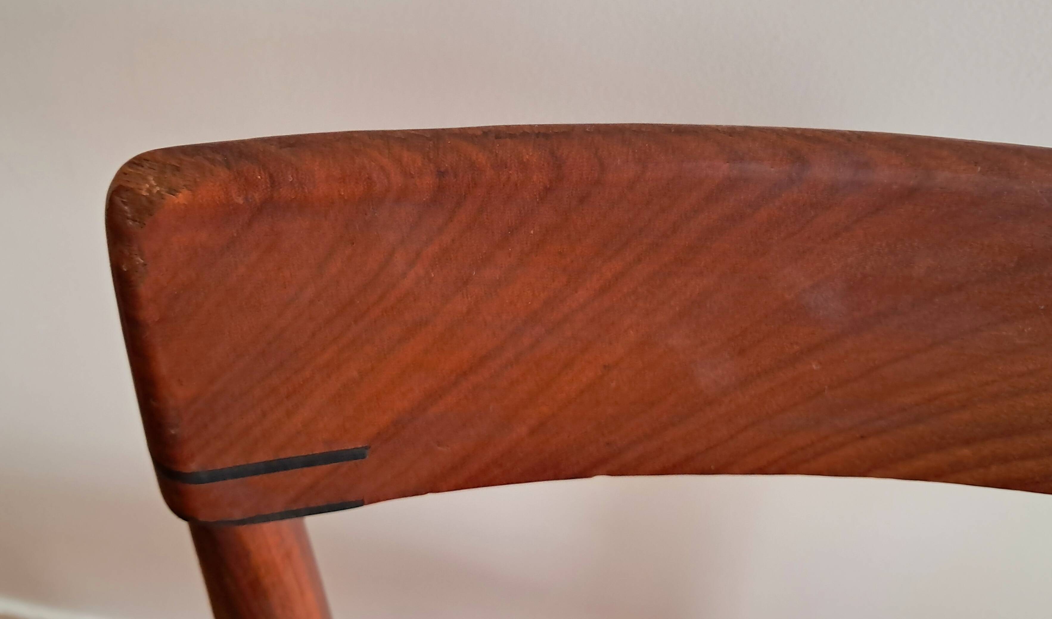 Vintage "Roundette" chair by Hans Olsen for Frem Rjole, Denmark