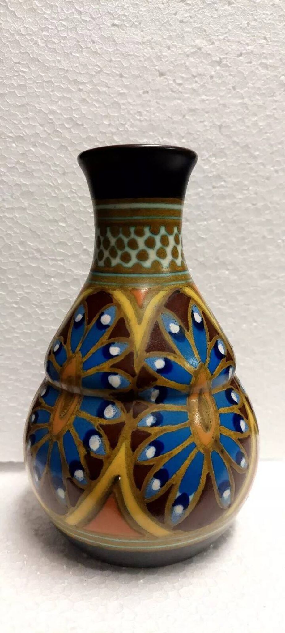 Vase céramique ralibe plazuid gouda hollande, art déco 1920 1930
