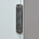 Glass and iron medical cabinet, 1970