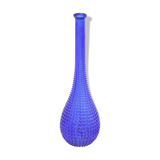 Vase long bleu