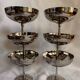 Set of 6 Letang Remy stainless steel ice cream cups