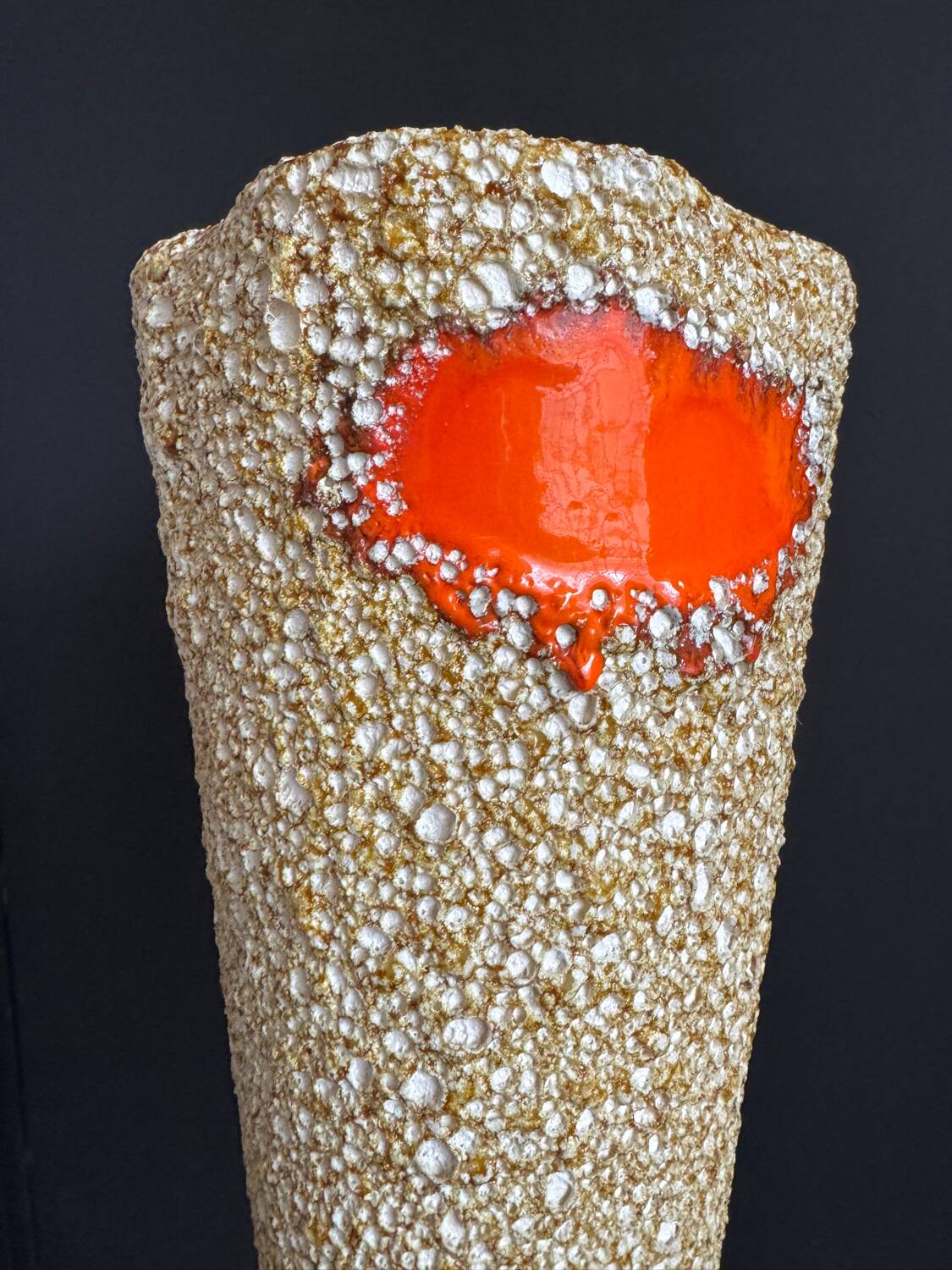 Large ceramic vase from Vallauris, 1970s