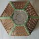 Vintage cane lampshade