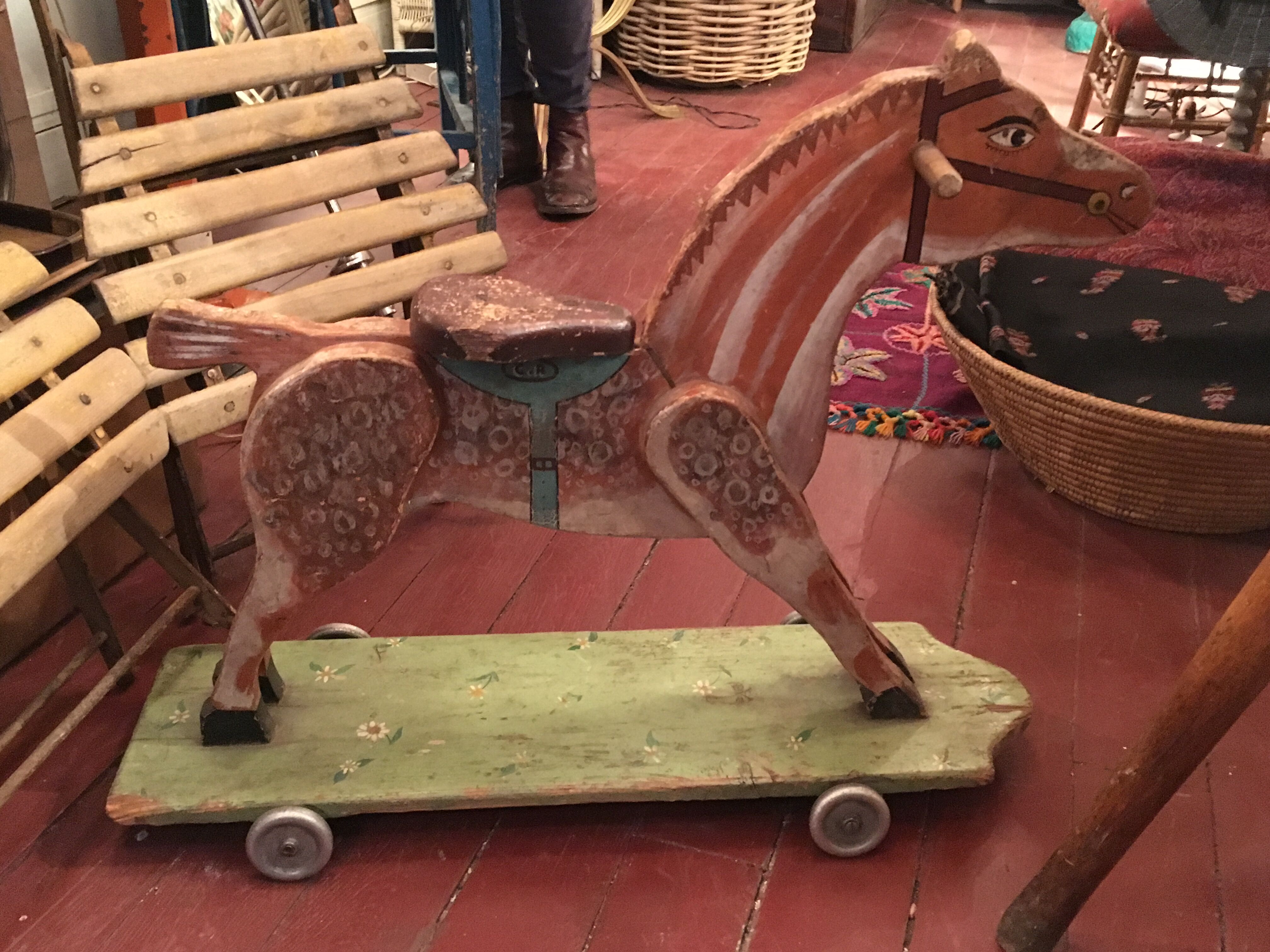 Wooden horse early twentieth