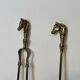 Brass fire starter necessary, horse head model.