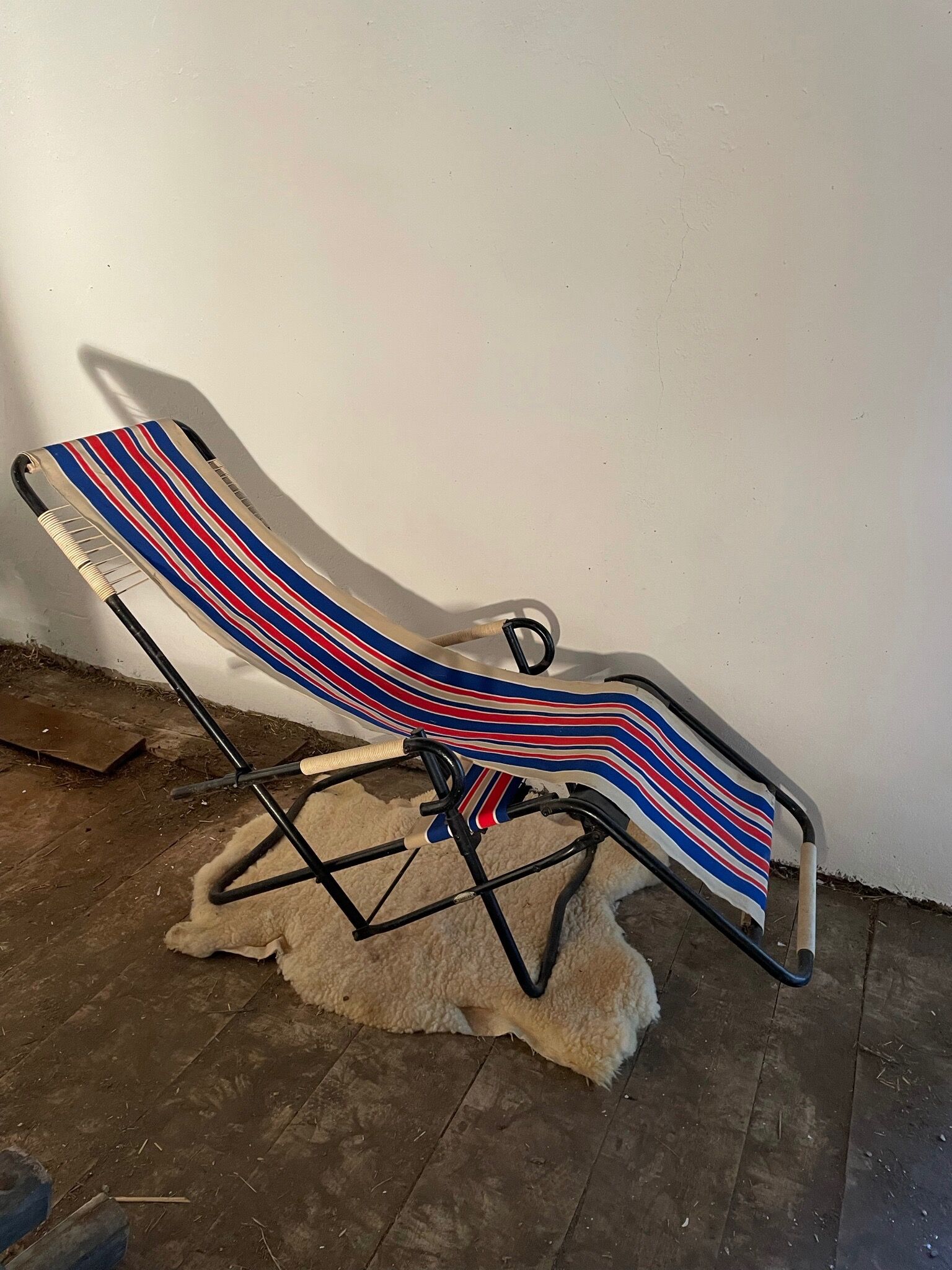 Chaise longue années 50 Ergelax