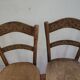 4 antique bistro chairs