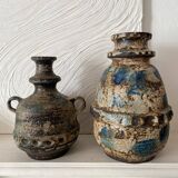 West German brutalist amphora vase