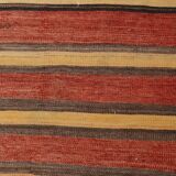 3x10 Rug For Hallway Red & Brown Vintage Kilim Runner Rug, 88x301Cm SK32981