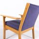 Fauteuil design scandinave par Hans Wegner pour Getama, Danemark 1980