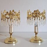 Paire de lampes de chevet
