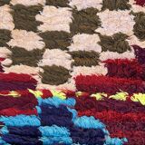 Colorful Moroccan rug - 143 x 285 cm