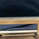 Belgo Chrome sofa end table, 1970s