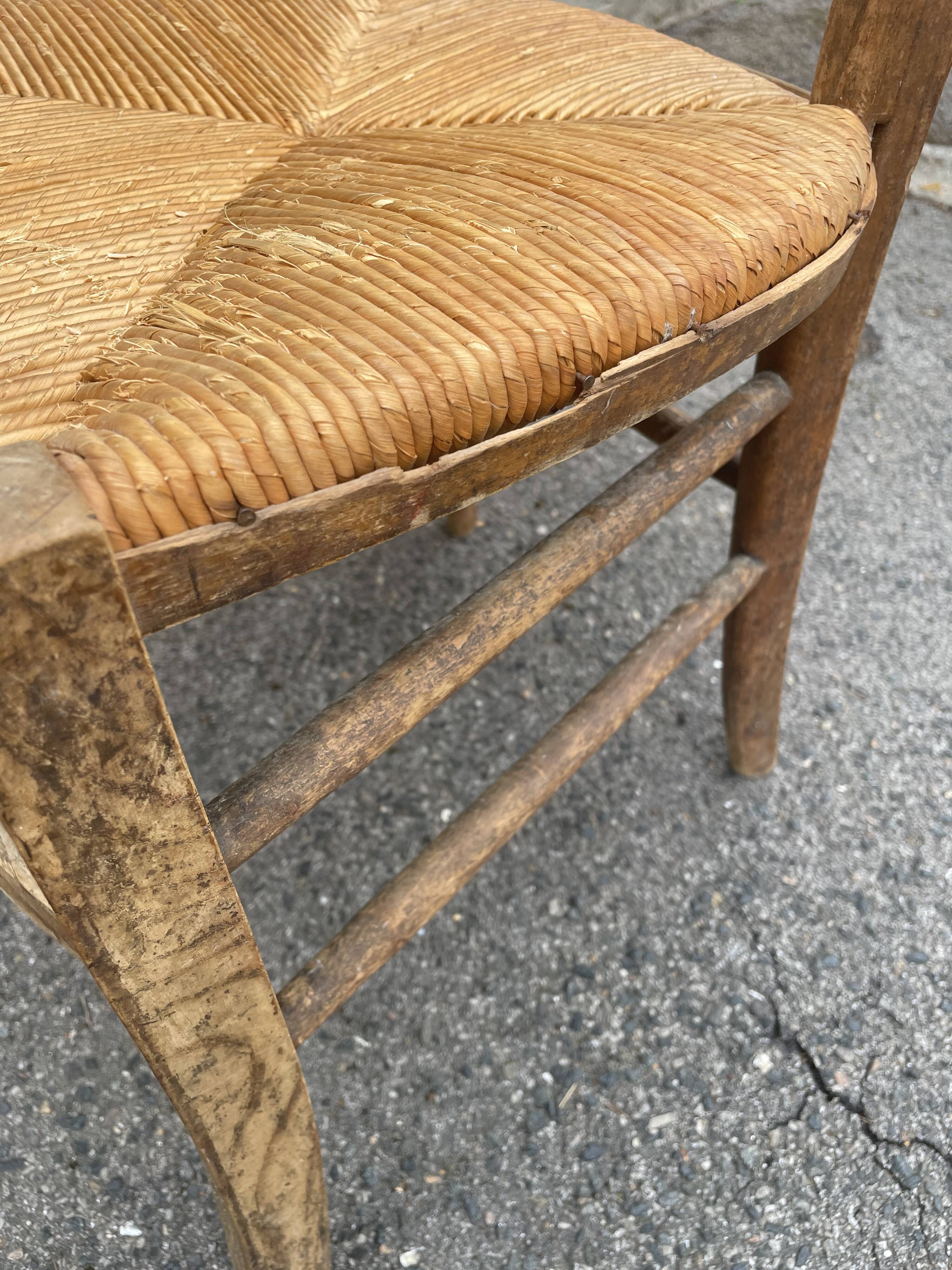 Old Art Nouveau nurse's chair