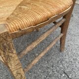 Ancienne chaise de nourrice Art Nouveau
