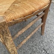 Ancienne chaise de nourrice Art Nouveau