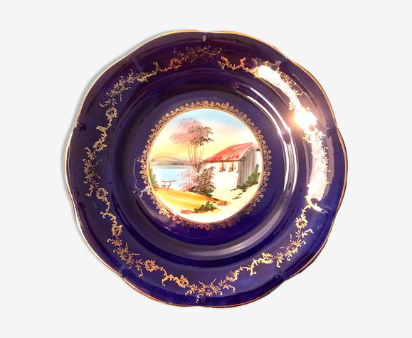 Assiette décorative en céramique