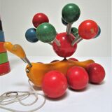 three toys wood nice snail rabbit vintage design FMF Kouvalias