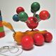 three toys wood nice snail rabbit vintage design FMF Kouvalias