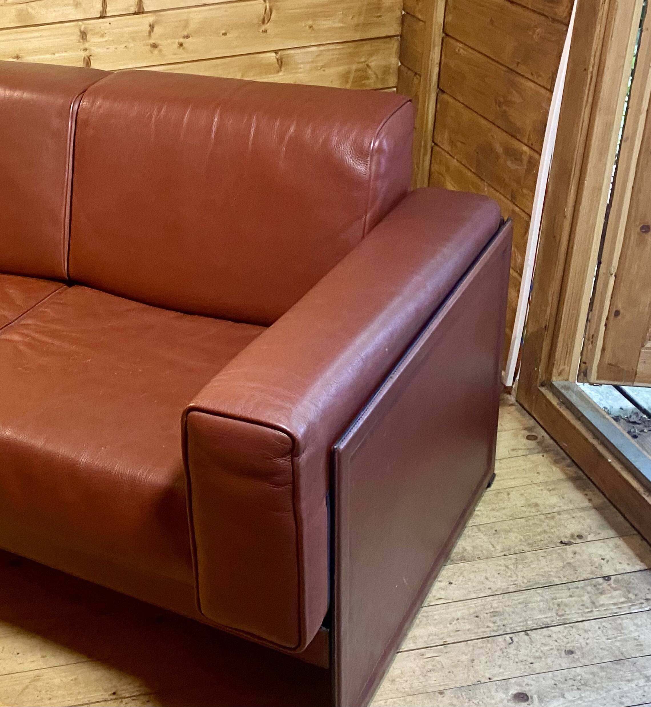 Two-seater canapé Korium KM 3/1 – Tito Agnoli for Matteo Grassi, Italy