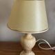 Lampe en marbre rose