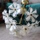 Lustre vintage fleurs murano Eglo