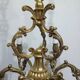 6-light bronze chandelier