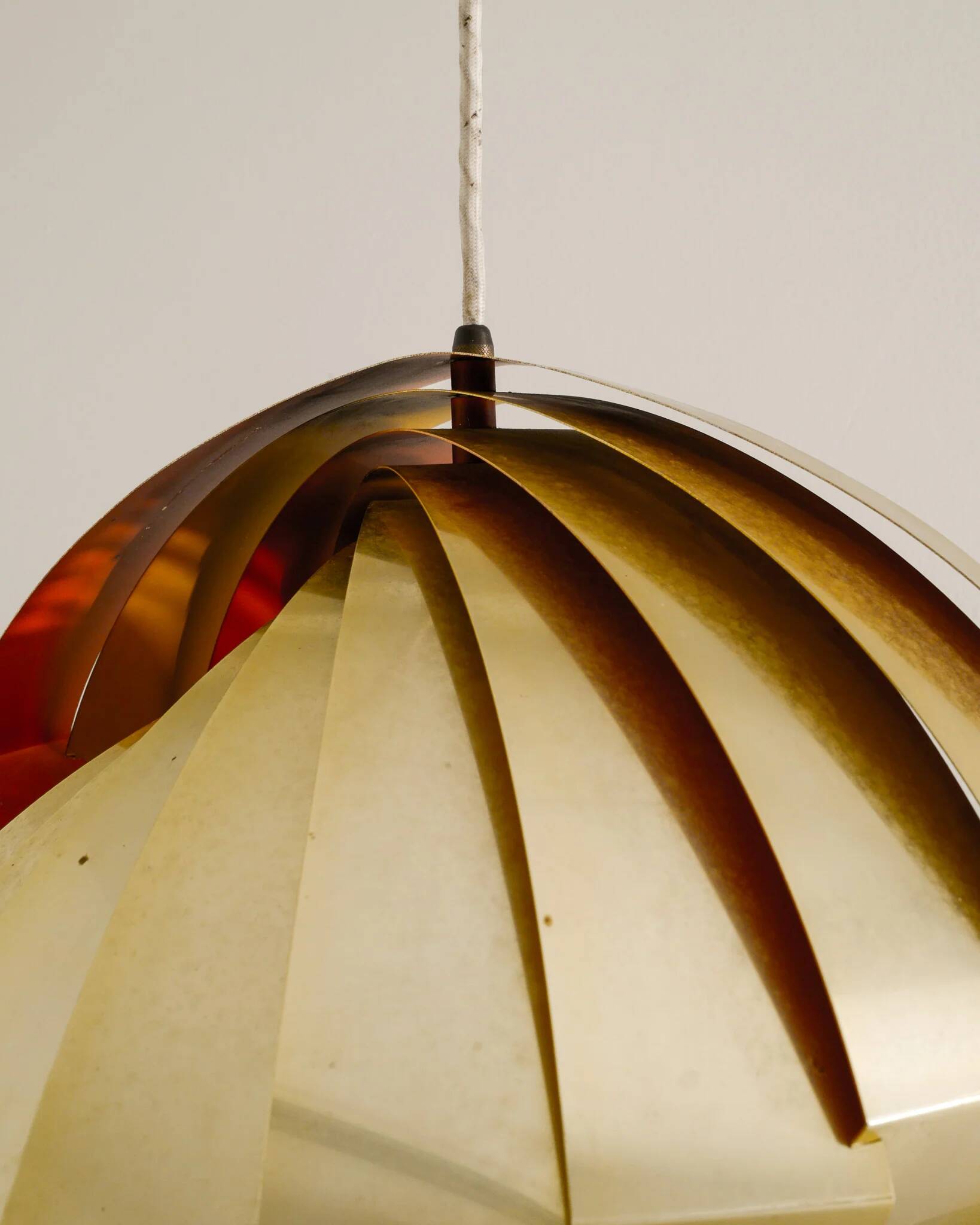 Suspension vintage danoise en laiton « Tivoli » Louis Weisdorf du milieu du siècle, années 1960