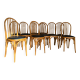 Set of 8 bistro chairs