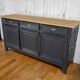 Restored solid oak enfilade