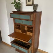 Secrétaire en bois rénové