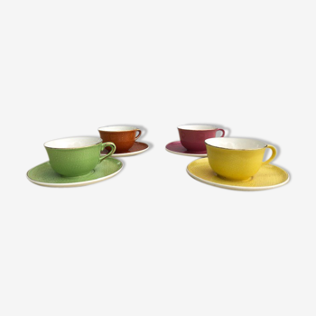 Set of 4 different colour lunches