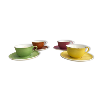 Set of 4 different colour lunches