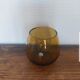 Set of amber glasses