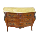 Louis XV-style marquetry chest of drawers
